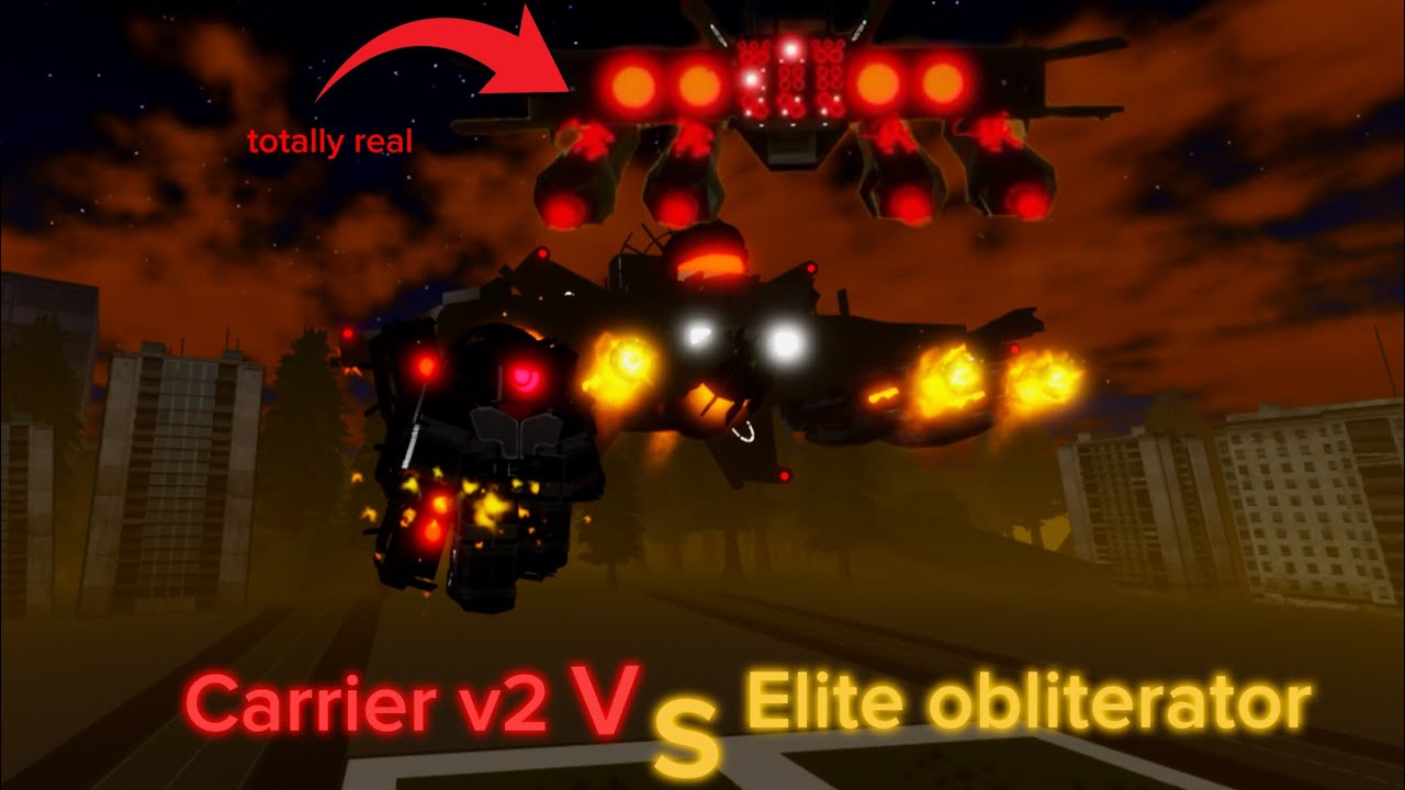 Elite obliterator vs Speaker carrier v2