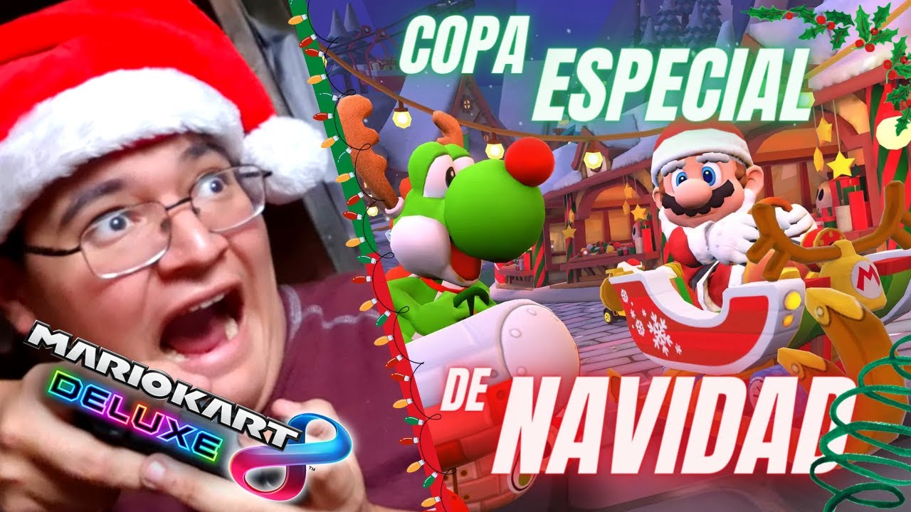 La Copa a  🎄 NAVIDE&Ntilde;A de Mario Kart 8 Deluxe 🎅  | ZeroPlayContexto