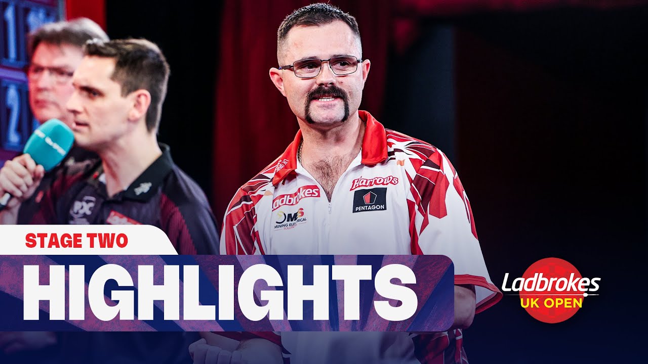 FIGHTING BACK 💪 Day Two Evening Stage Two Highlights | 2024 Ladbrokes UK Open
