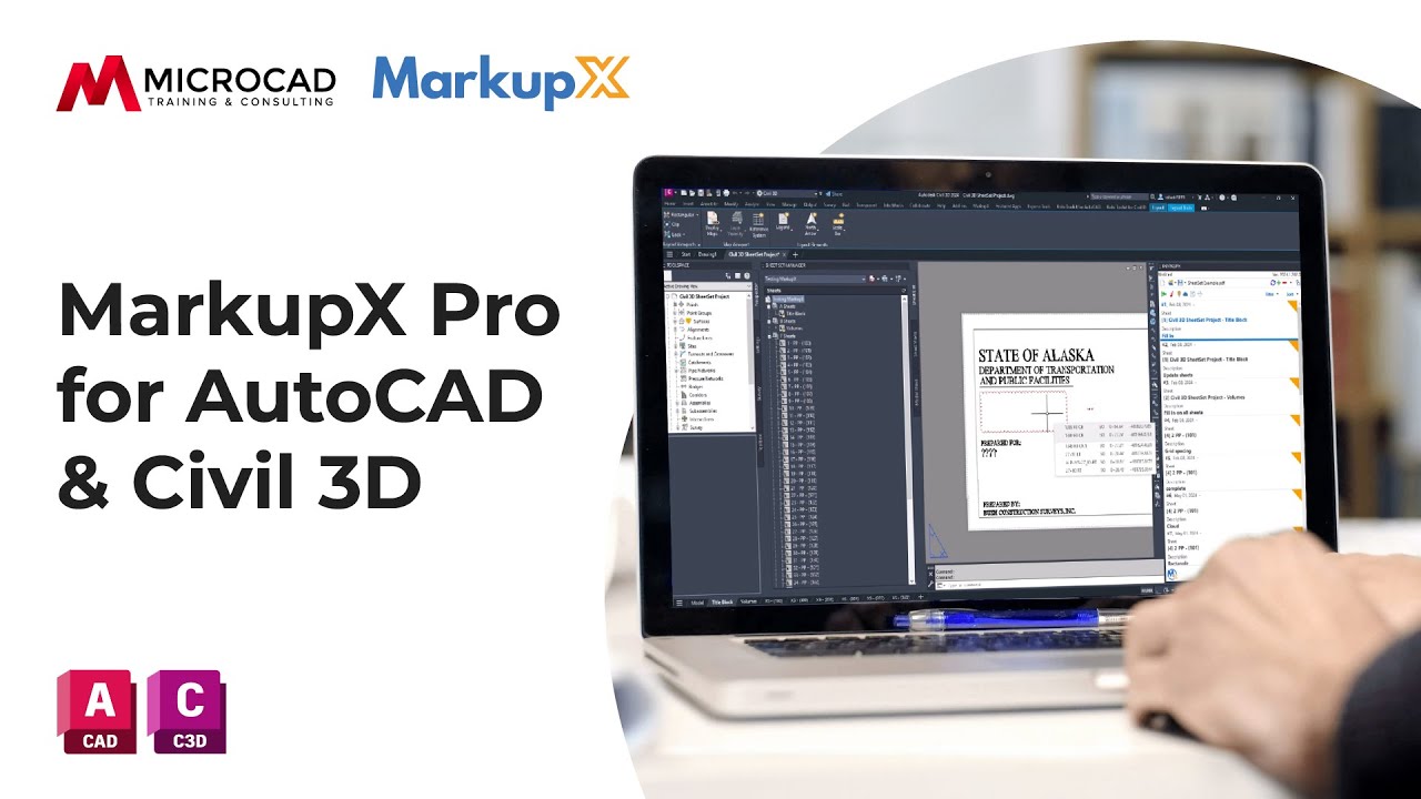 MarkupX Pro for AutoCAD and Civil 3D