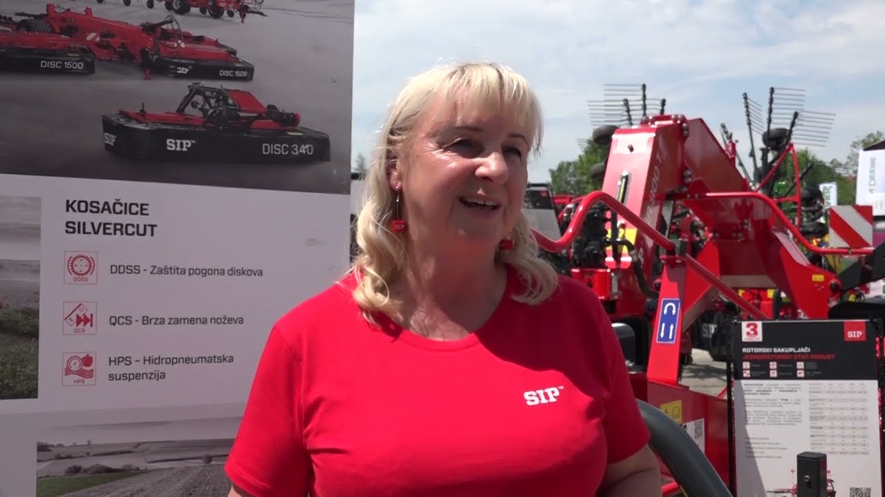SIP SLOVENIJA zelena linija na Sajmu poljoprivrede u Novom Sadu 25 maj 2023