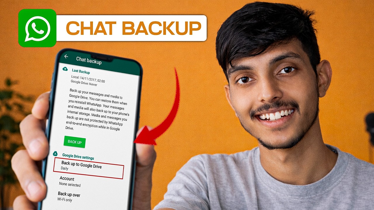 How To Backup Whatsapp Messages! Old Phone Se New Phone Me WhatsApp Chat Kaise Laye?