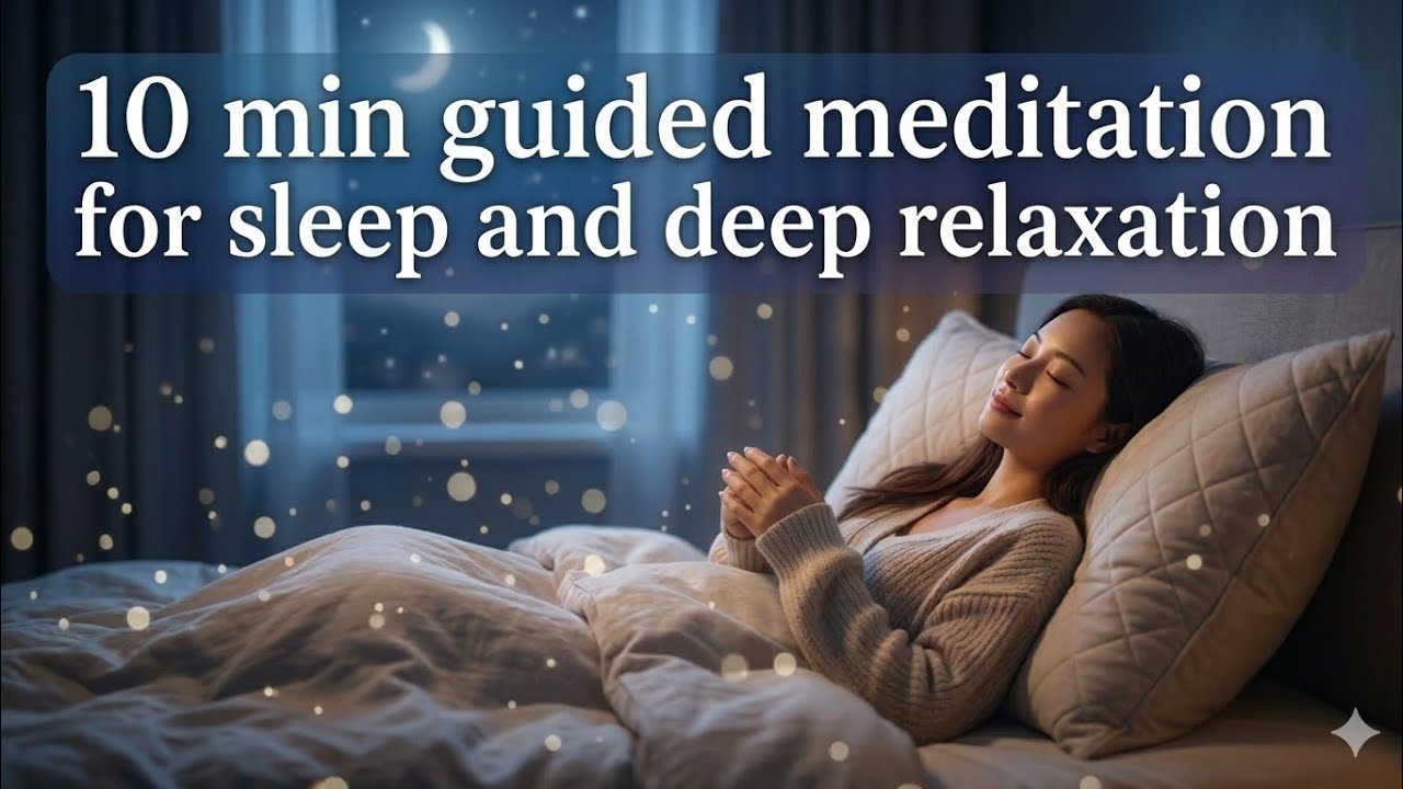 Fall Asleep in 10 Minutes | Guided Sleep Meditation for Deep Relaxation.