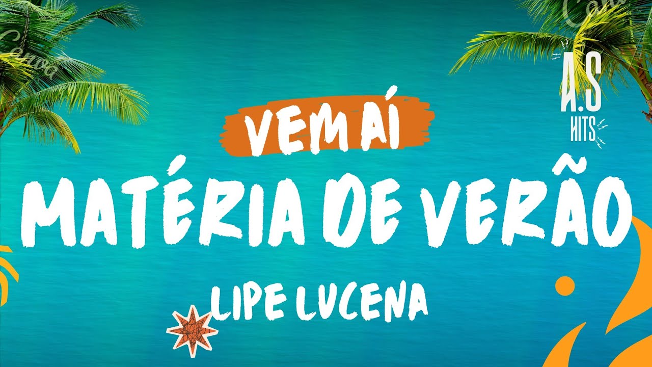 Vem Aí... Matéria De Verão Do Professor Lipe Lucena 