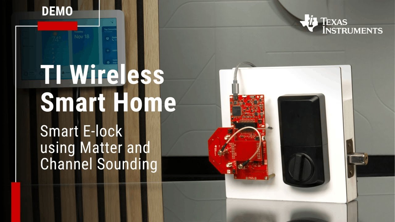 Smart e-Lock with Matter over Thread and Channel Sounding support