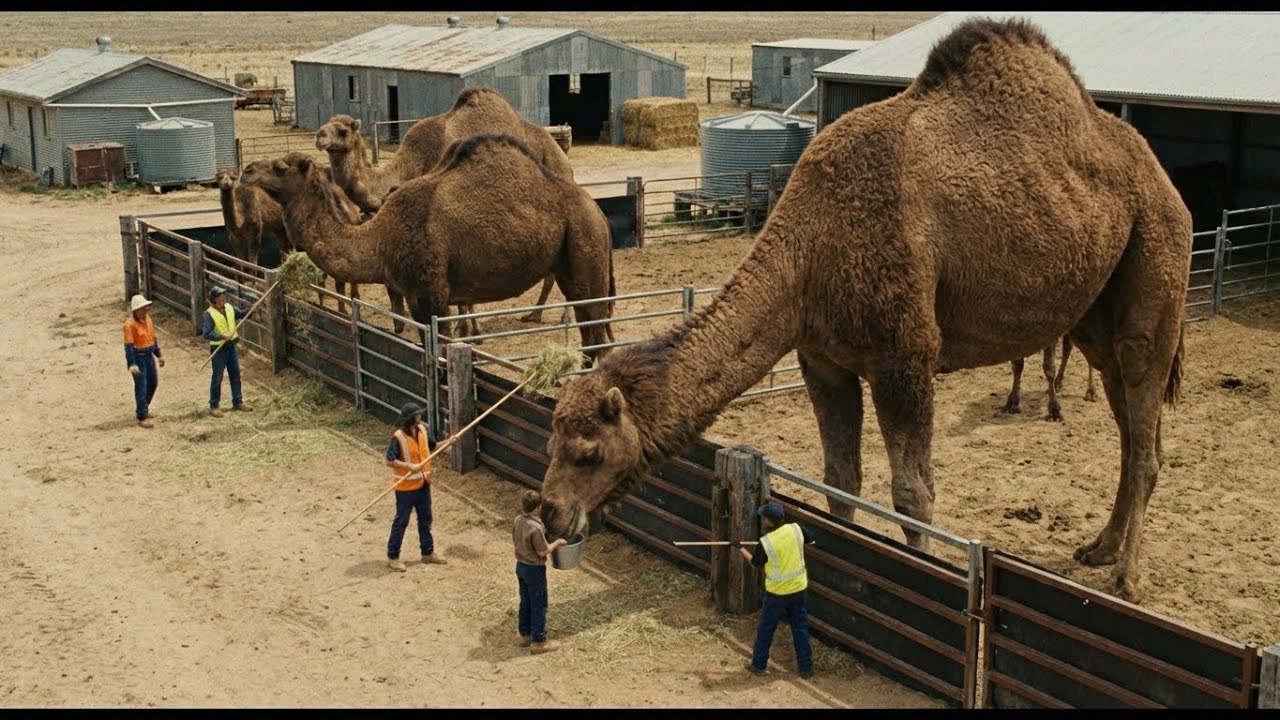 From Desert to Dairy: The Camel Farm Production Process