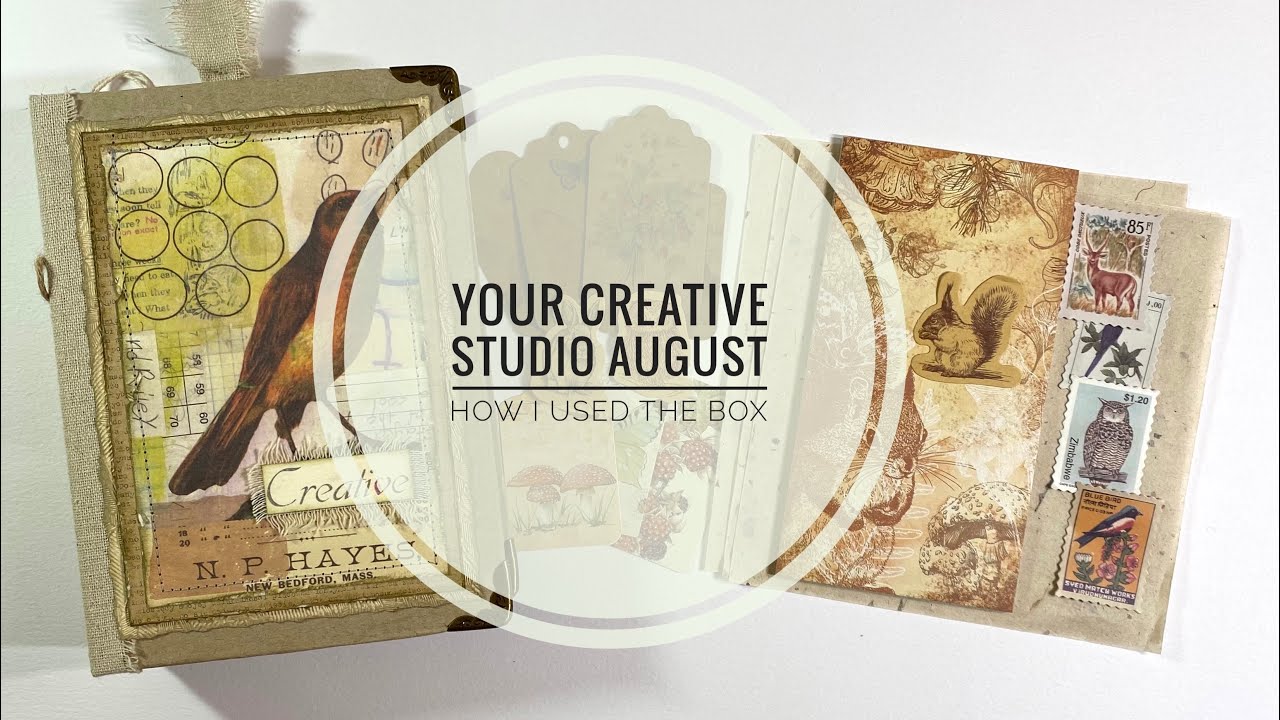 Your Creative Studio August 2021 Unboxing & How To Use The Contents