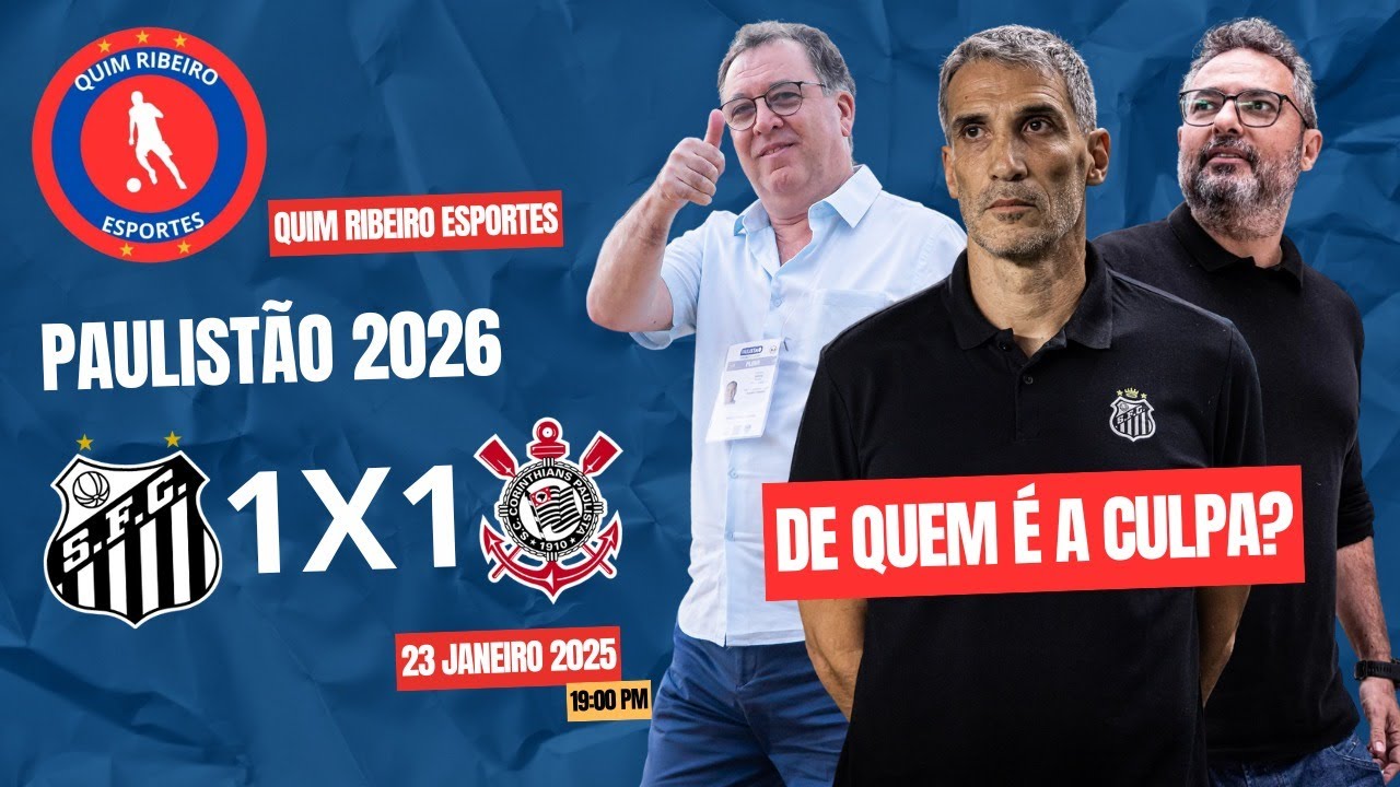EMPATE DO SANTOS TERMINA EM CONFUSÃO NA COLETIVA DE VOJVODA #futebol #aovivo #santos #corinthians