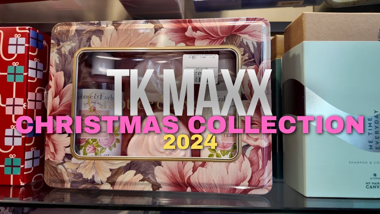 TK Maxx Christmas Collection 2024 - Amazing Gifts & Festive Deals