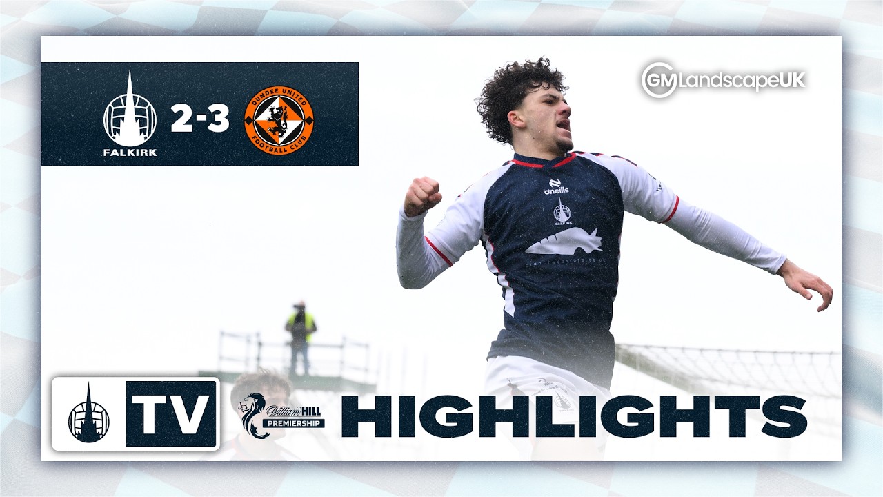 Highlights | Falkirk 2-3 Dundee Utd | United take advantage of extra man to take all three points.
