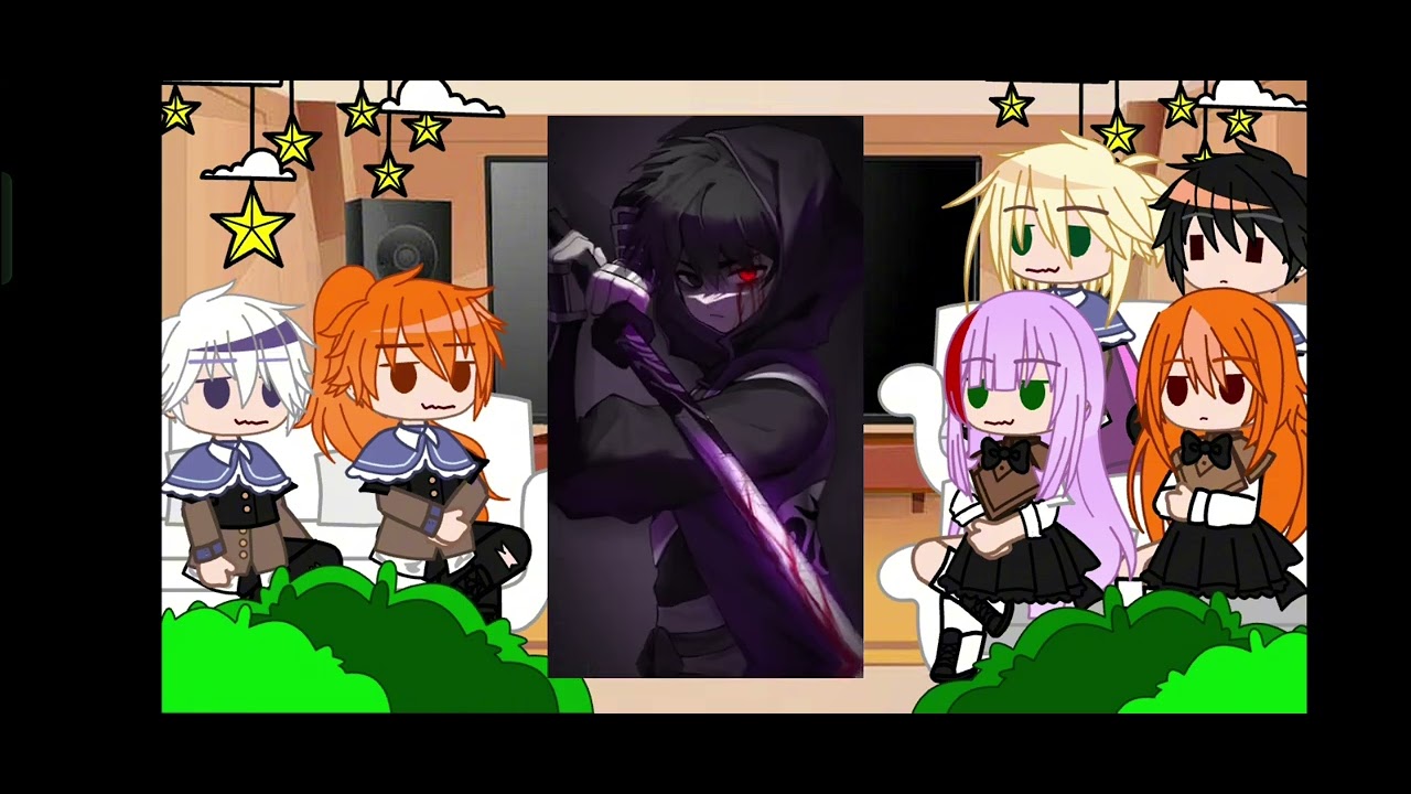 IDWTBAMB react to Hilly future life as Seven|Au| IDWTBAMB x Scissors Seven| #gacha|#Miss_mina