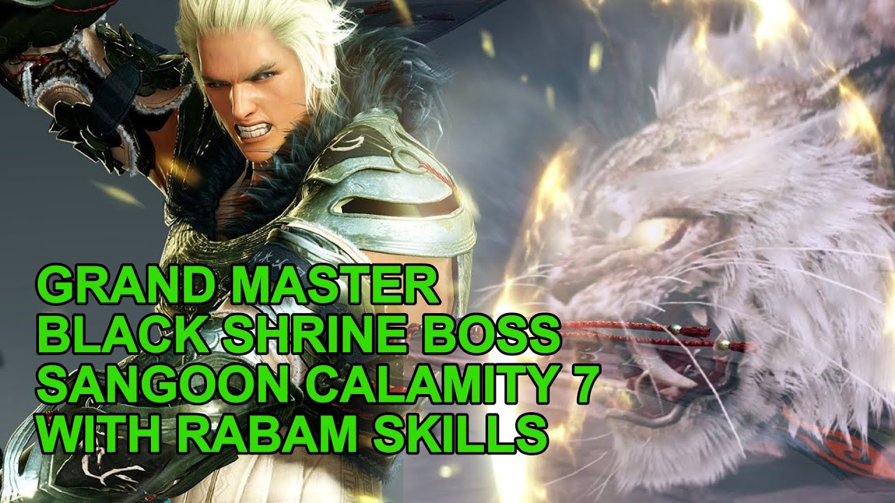 BDM Korea : Grand Master 50992 w/ Rabam Skill ( Sangoon Calamity 7 )