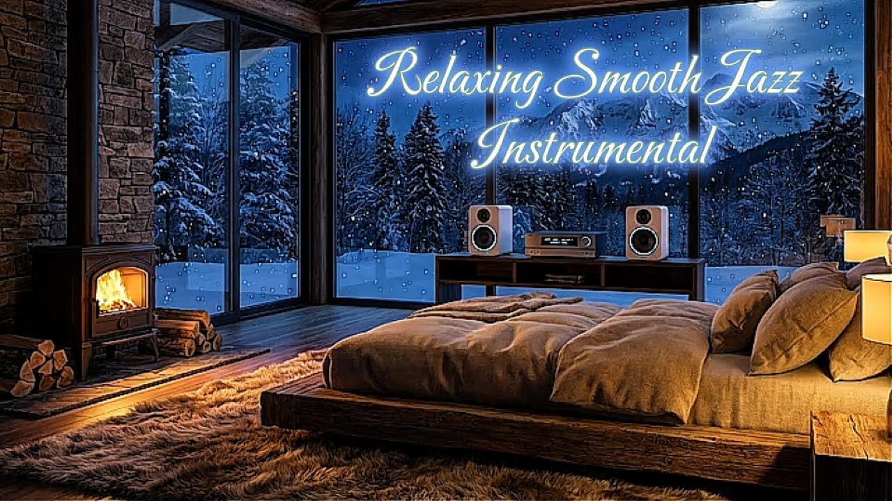 Relaxing Smooth Jazz Instrumental 🌙 Night Music for Sleep & Relaxation