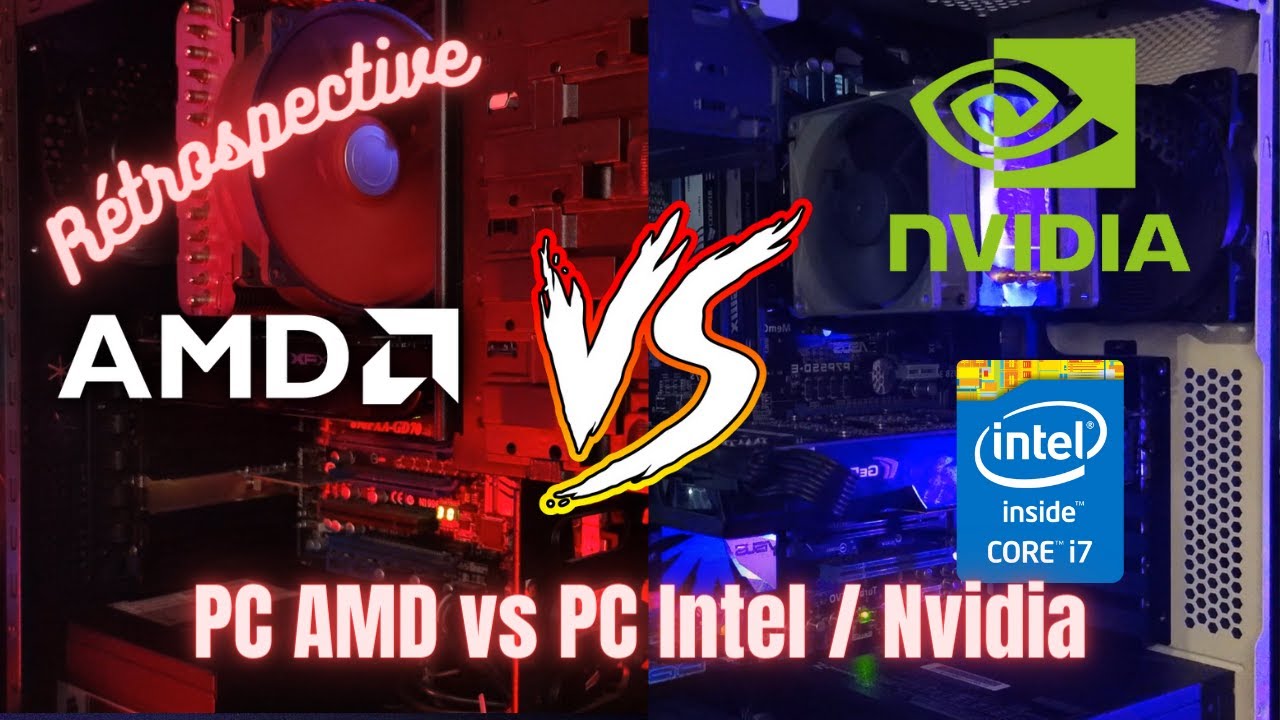 Pc Full AMD Vs Intel Nvidia