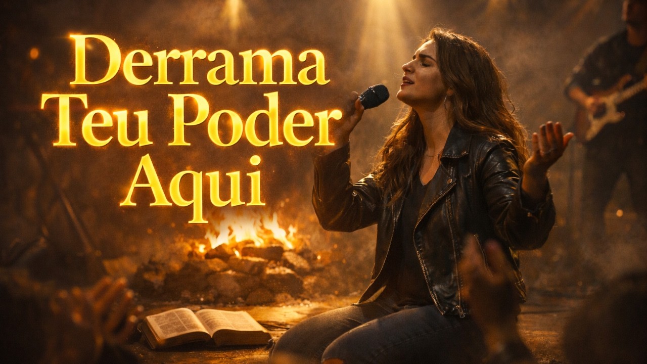 Derrama Teu Poder Aqui | Em Fervente Oração 🔥 Hino Inspirado na Harpa Cristã 75