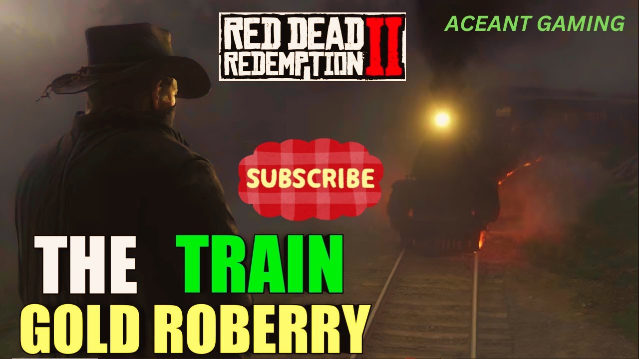 Red Dead Redemption 2 - Train Robbery Mission🔴{ Part 4}