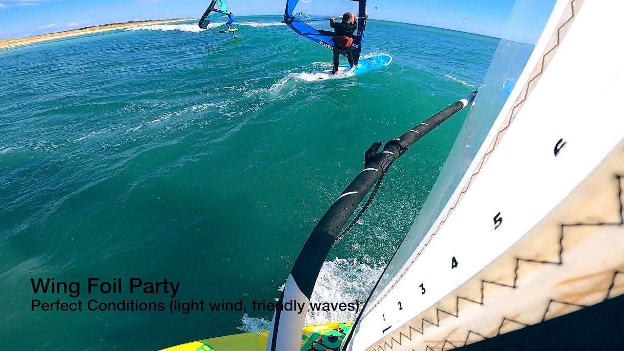 Re Island (Île de Ré France) Float and Ride Windsurfing - June 2021