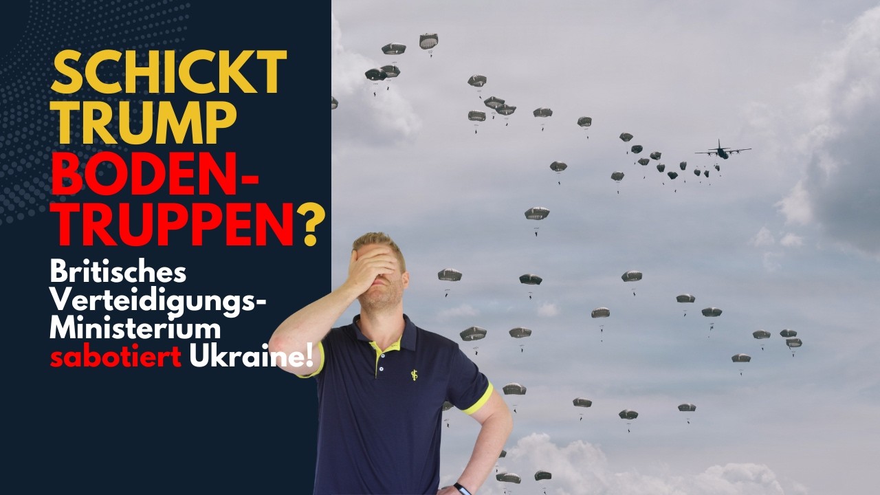 Bodentruppen, 2 neue Träger und UK sabotiert Ukraine! Iran (7) & Ukraine Lagebericht (553) und Q&A