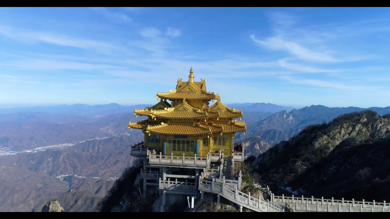 Laojun Mountain, Luanchuan, Luoyang, China，Natural scenery，landscape，Scenic spot- Travel Video