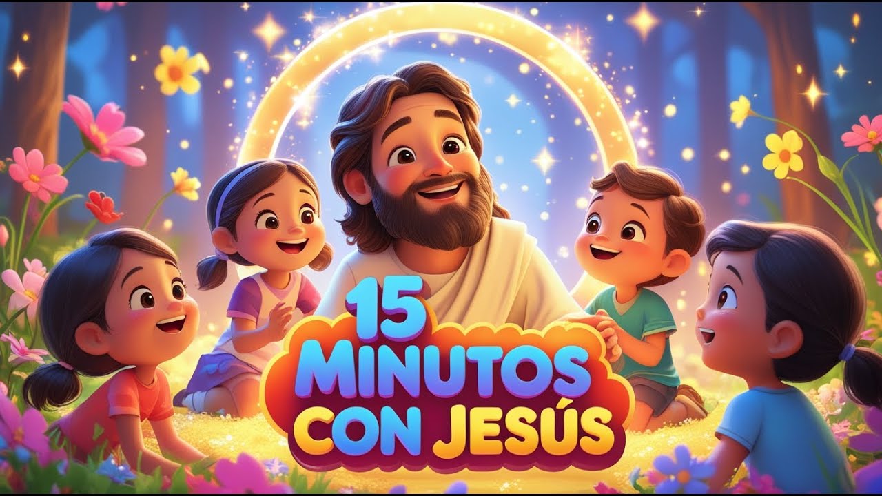 Maratón de Música Infantil Gospel – 15 Minutos para Alabar, Cantar y Bailar