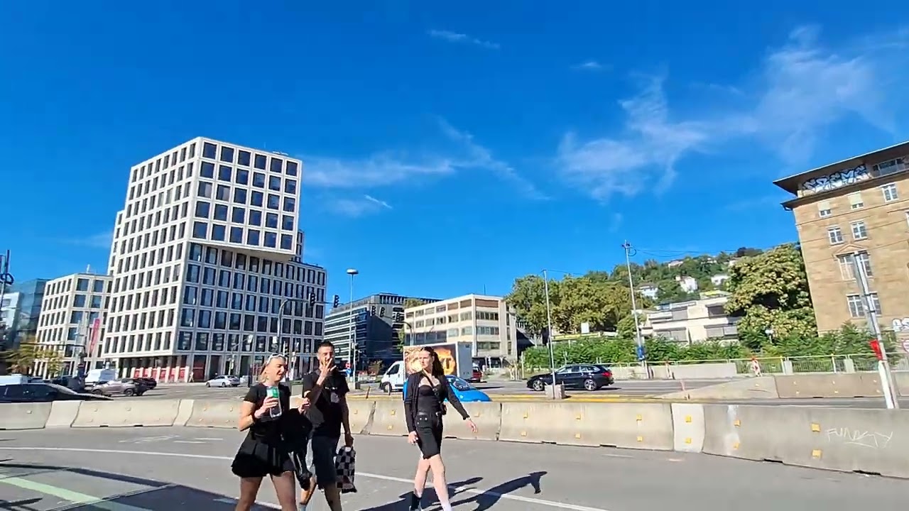 Stuttgart Spaziergang Hauptbahnhof Stuttgart 21