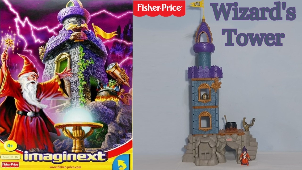 Fisher Price Imaginext Wizard's Tower Playset Review!