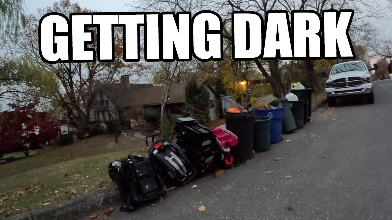 I Went Trash Picking At Night! - Ep. 1008