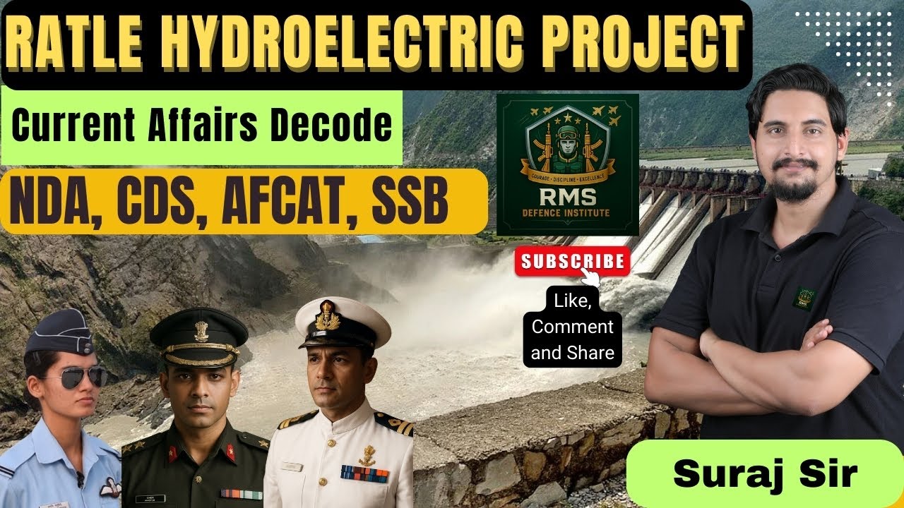 Ratle Hydroelectric Project  #hydroelectricpowerplant  #chenabriver  #currentaffairs2025