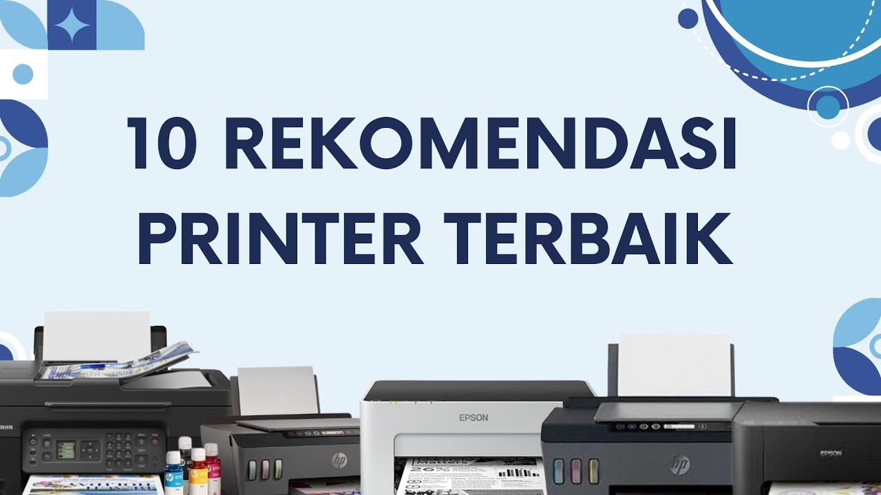 10 Rekomendasi Printer Terbaik untuk Usaha Fotocopy dan Percetakan 💻🖨️ | Printer Bisnis 2025