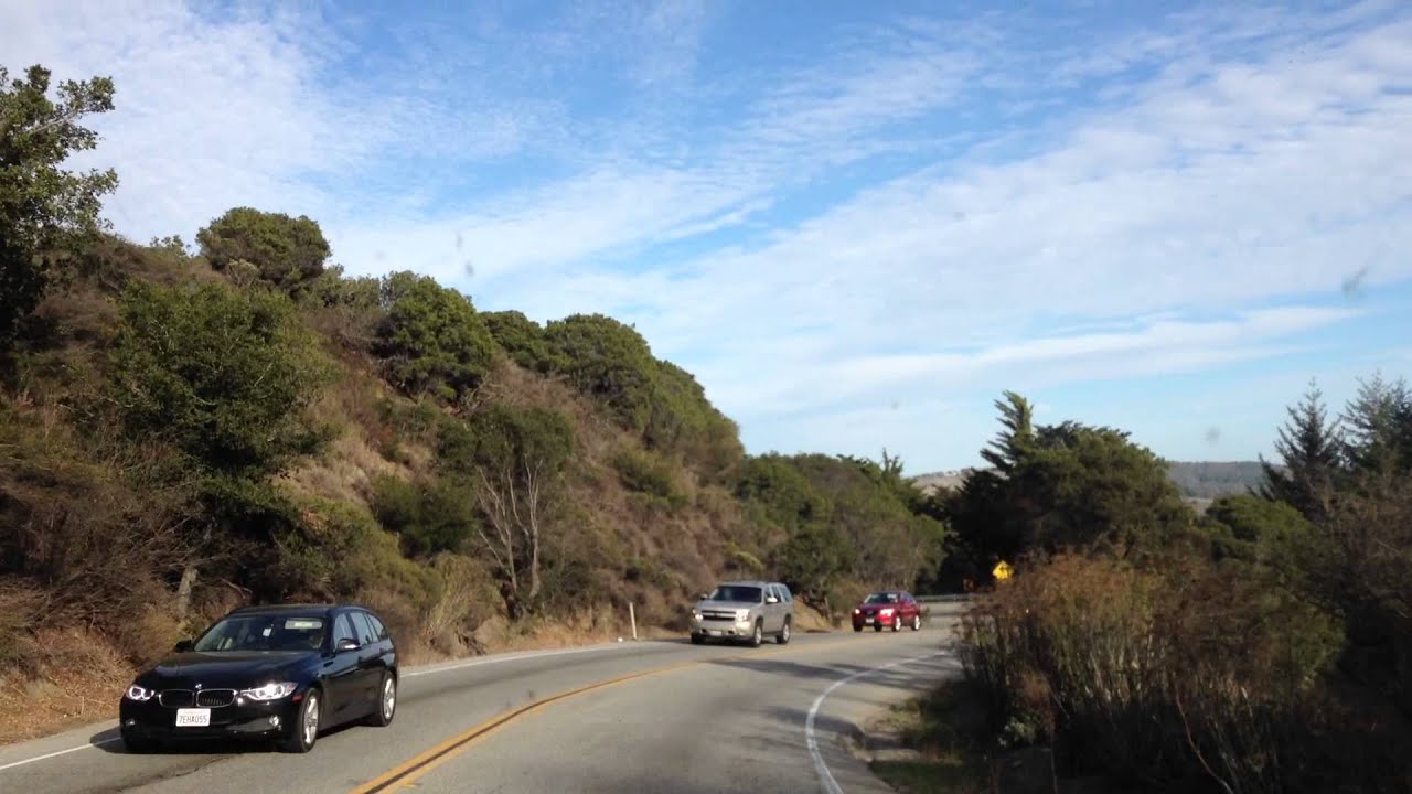 Driving, Half Moon Bay to Foster City