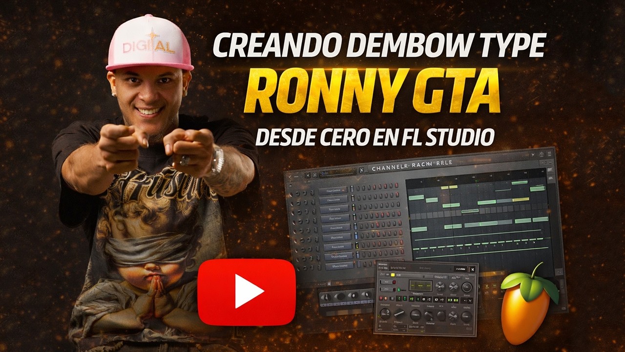 RONNY GTA | Así Hice Este Dembow Desde Cero (FL Studio)