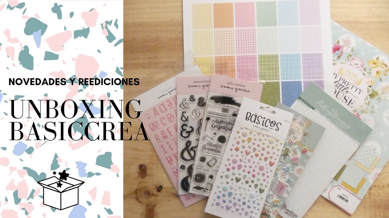 UNBOXING NOVEDADES BASICCREA - BÁSICOS SAMI GARRA -  LINKS DEBAJO DEL VIDEO
