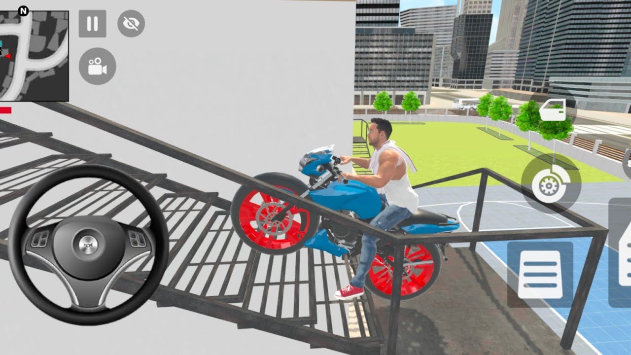 🤩Indian Theft Auto Simulator 🥳 Indian Showroom Purchase 🤑 Car Bike game - android gameplay 