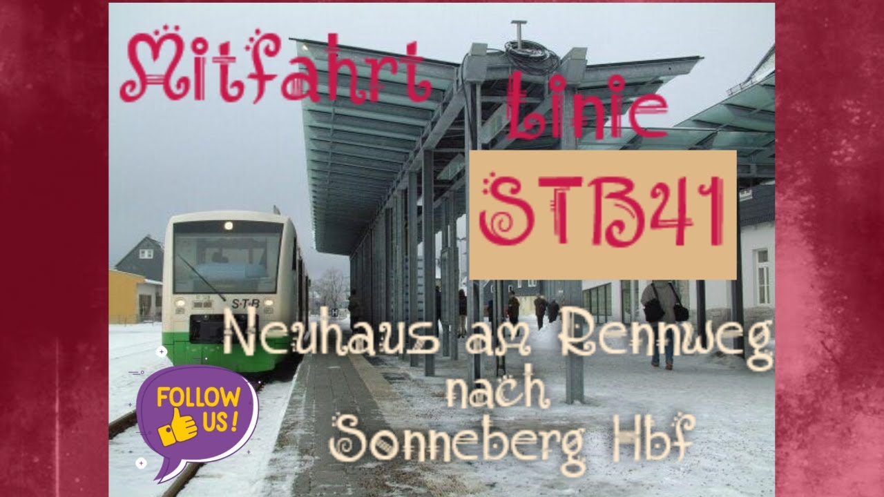 Mitfahrt STB41 von Neuhaus  am Rennweg nach Sonneberg Hbf | BR 650