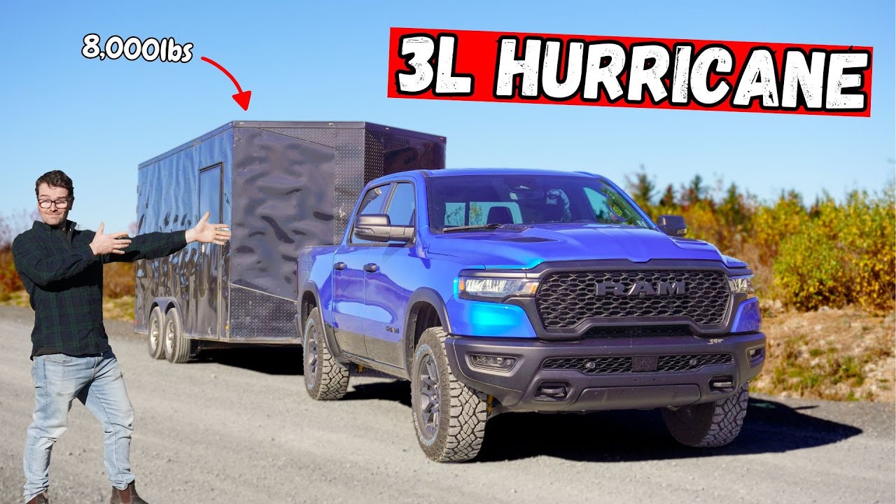 Ram 1500 3L HURRICANE Twin Turbo I-6 Engine Review | CAN IT TOW??