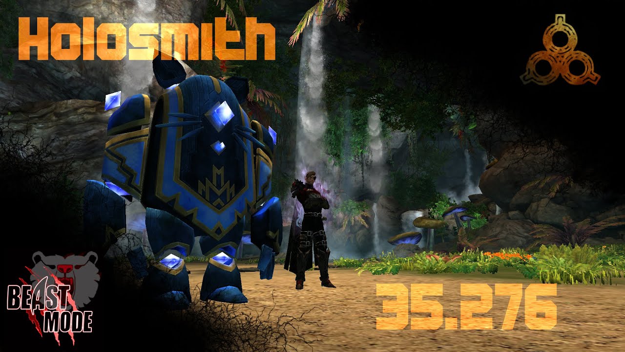 [GW2] Condi Holosmith | Simplified Rotation | 35.276