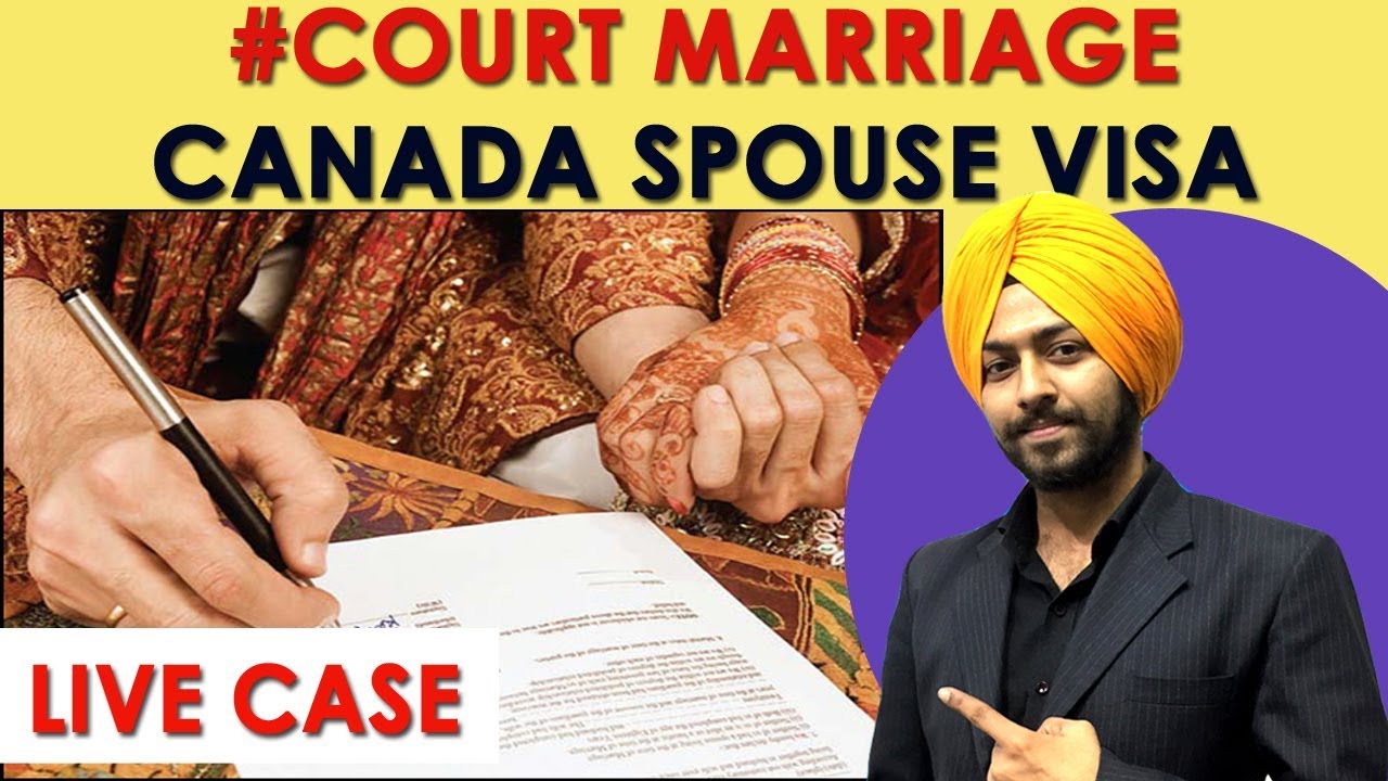 Court Marriage l Canada Spouse Visa l Open Work Permit