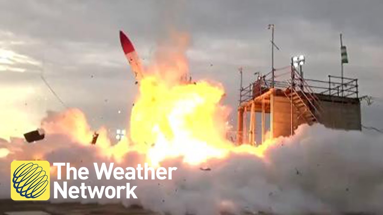 Japanese rocket launch goes wrong, leading to MASSIVE explosion