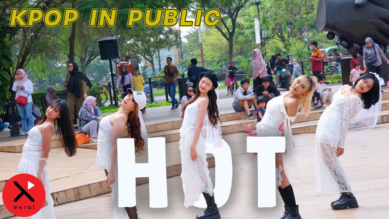 [KPOP IN PUBLIC ONE TAKE] LE SSERAFIM (르세라핌) _ 'HOT' DANCE COVER by XPTEAM | INDONESIA