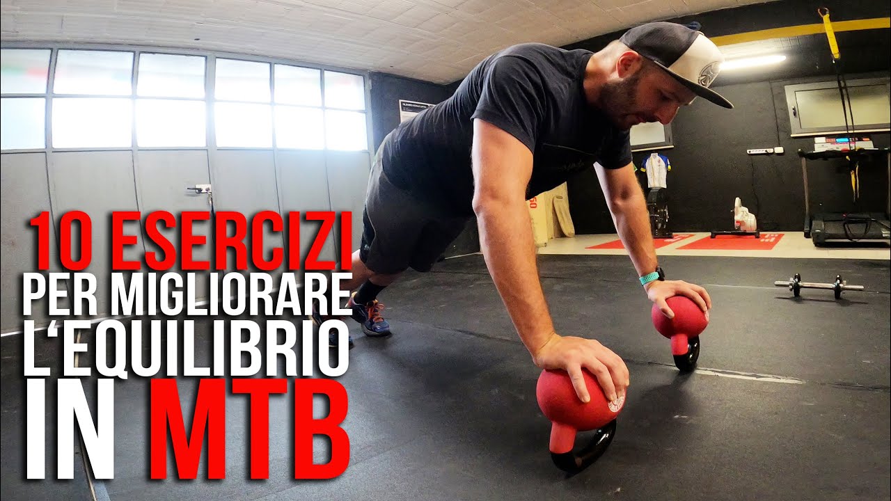 10 ESERCIZI PER MIGLIORARE L'EQUILIBRIO IN MTB