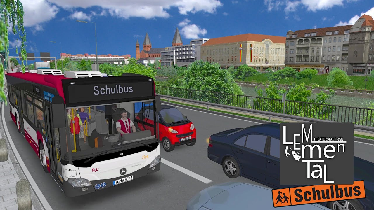 OMSI 2 Schulfahrt zum Schwimmbad im Lemmental Neuenbreid V4 🚌 | #1288