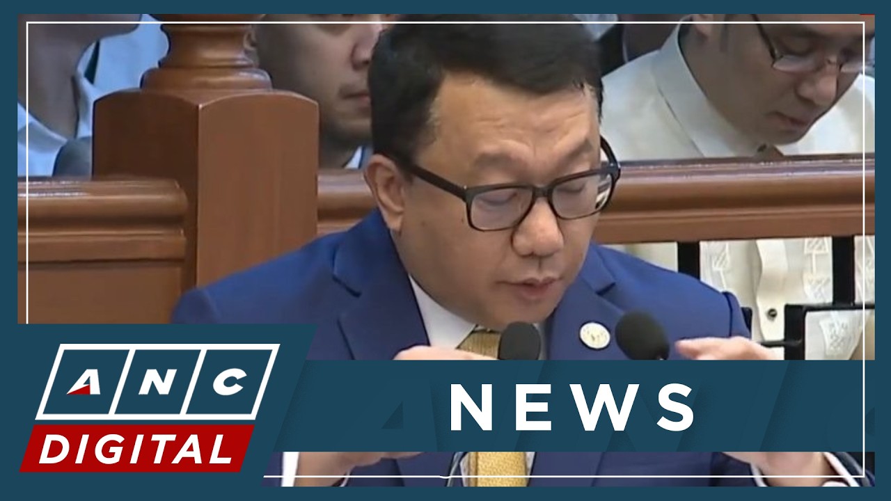 WATCH: Rep Joel Chua introduces first witness in confidential fund raps vs VP Duterte | ANC