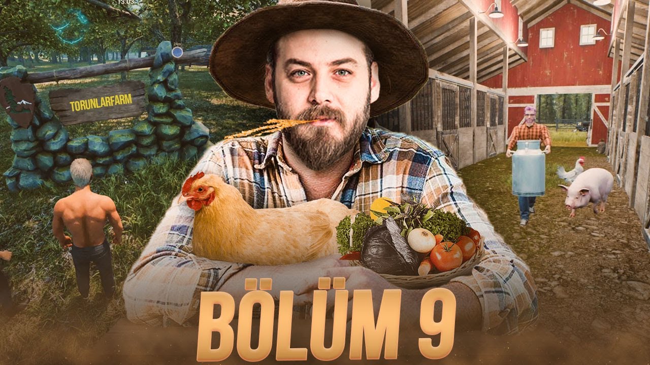 ELRAENN - EKİP İLE RANCH SIMULATOR OYNUYOR #9