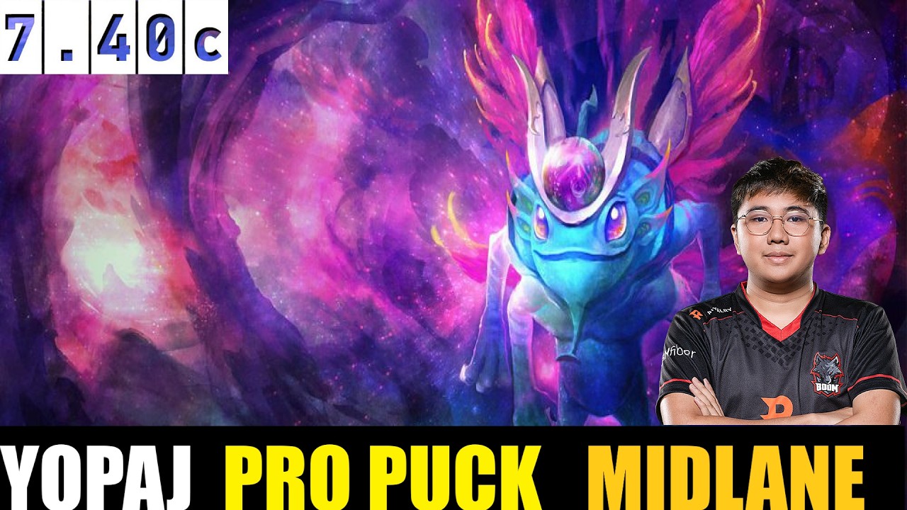 🤯YOPAJ [PUCK] MID 7.40c - DOTA 2 HIGHEST MMR MATCH#dota2  #dota2gameplay