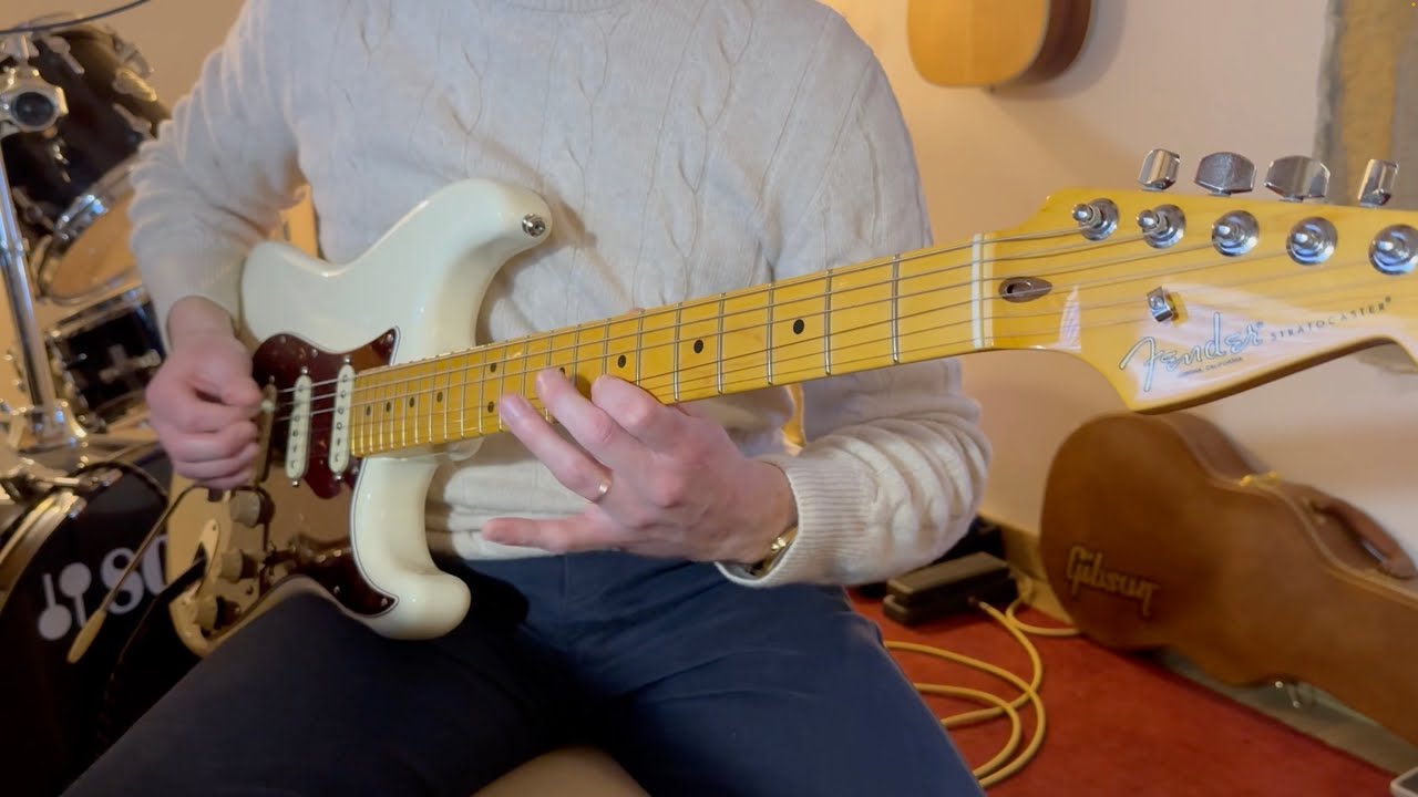 Pink Floyd - Comfortably Numb solo (cover by Thomas B.)