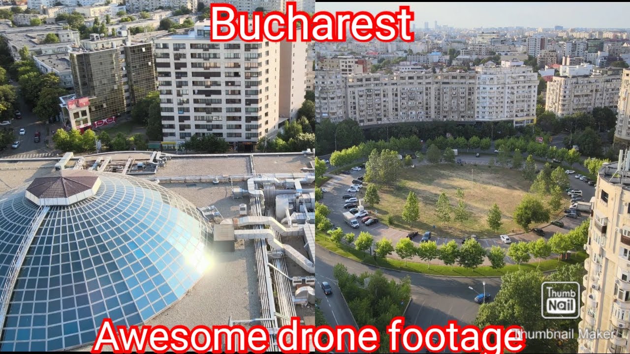 Bucharest-awesome drone footage.
