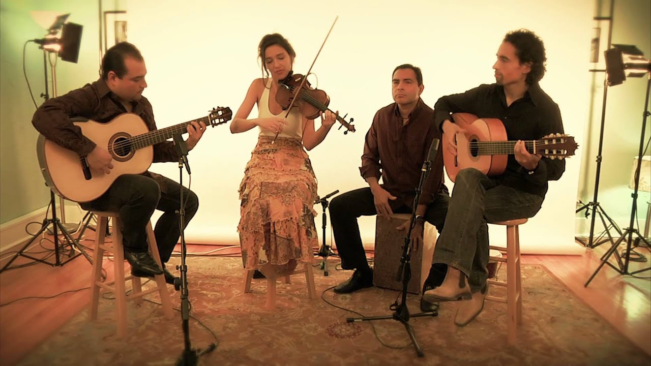 Spanish Guitar Duo with Violin & Cajon