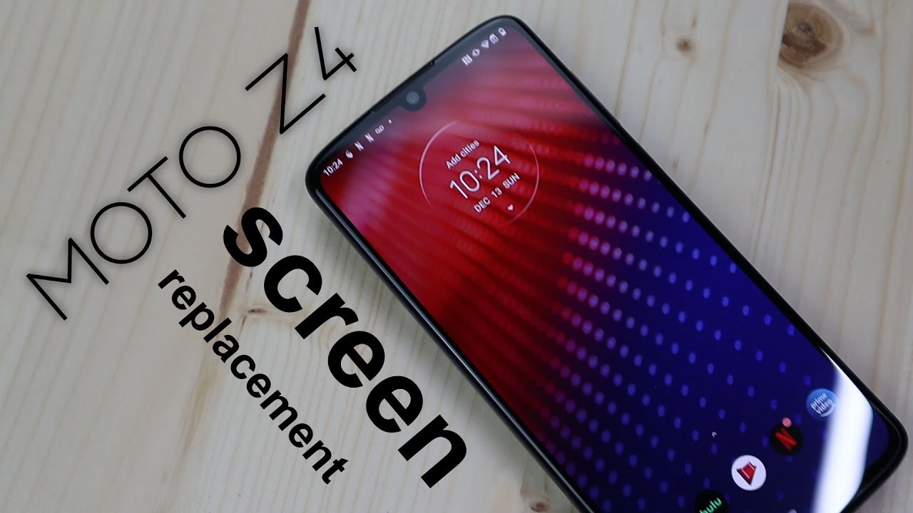Moto Z4 Screen Replacement - LCD Replacement - Full Tutorial