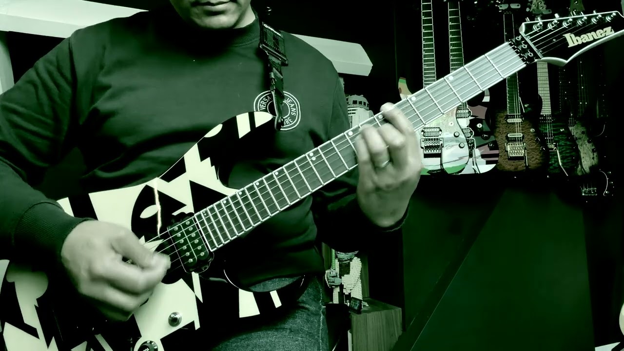 'Reign of Fire' - Custom made Ibanez JPM100 P3 demo