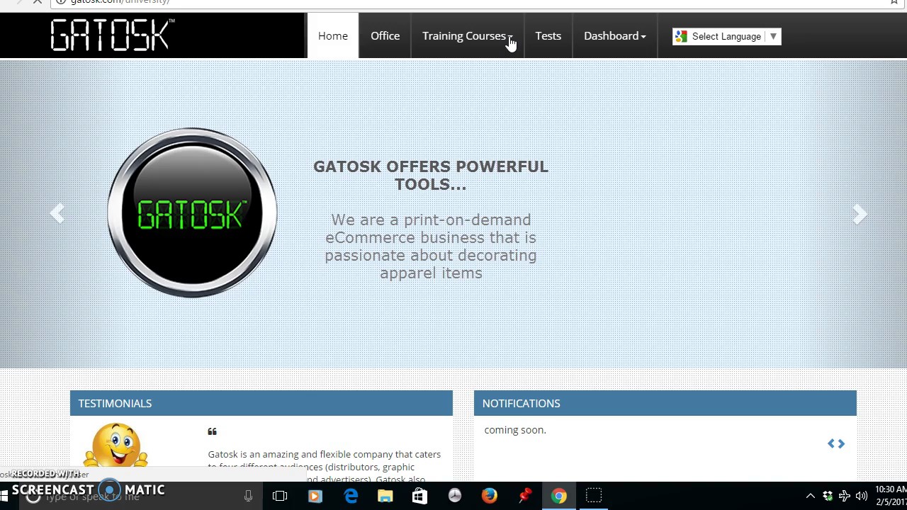 Gatosk University Quick Tour...Check it out!